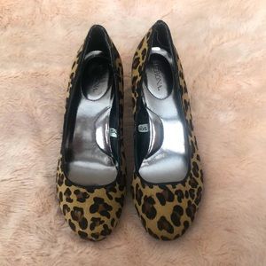 Merona leopard print heels